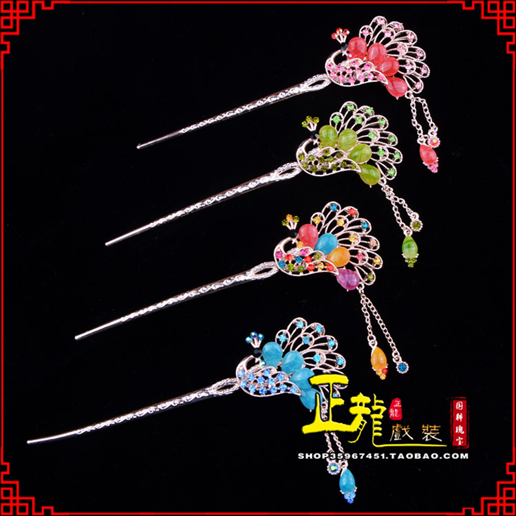 梁子湖头饰化妆用品饰品花旦小姐青衣头饰簪子发簪 发簪