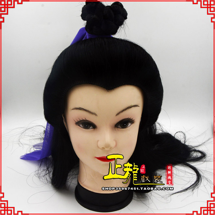 梁子湖小生头套董永头套古装假发青年头套