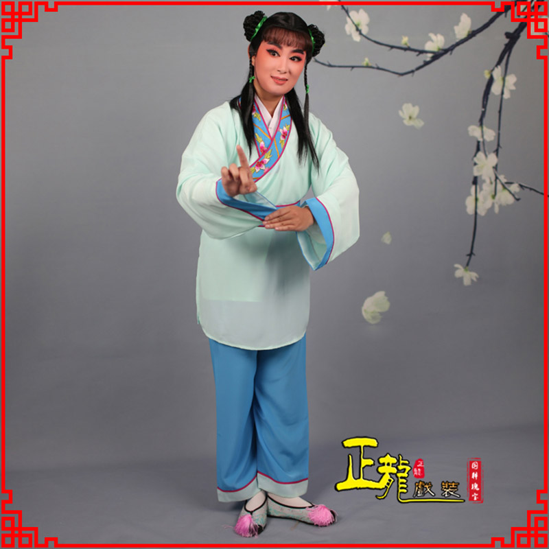 梁子湖歌仔戏童生小孩影视银心四九服 书童衣