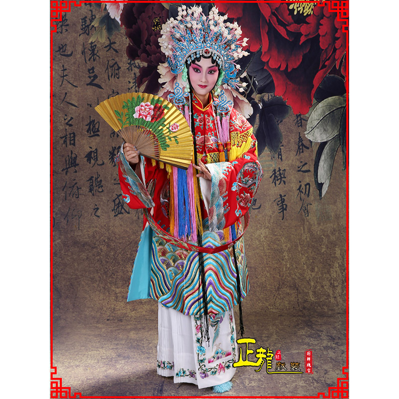 梁子湖凤袍杨贵妃贵妃醉酒 软绉团凤女蟒