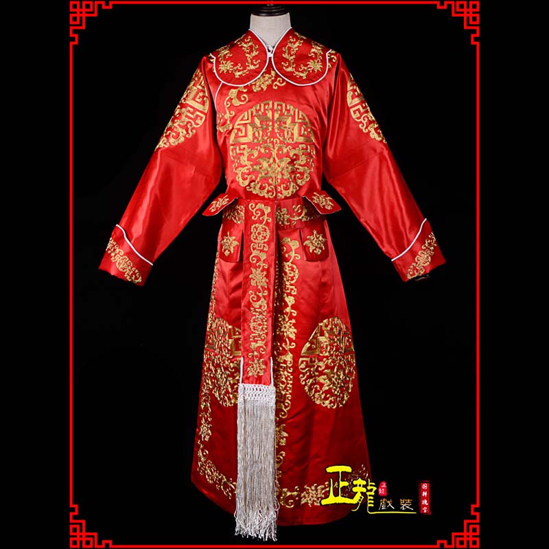 梁子湖武生戏服戏曲打衣箭蟒